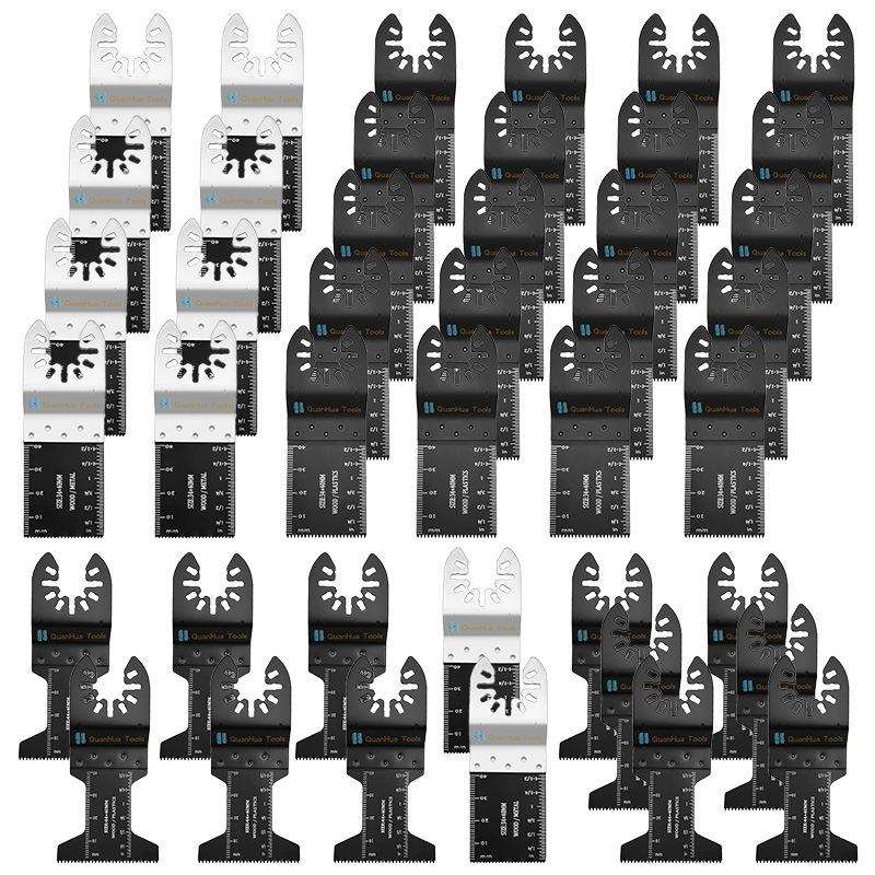 42pcs混合万用宝锯片套装万用宝摆动锯片工具附件