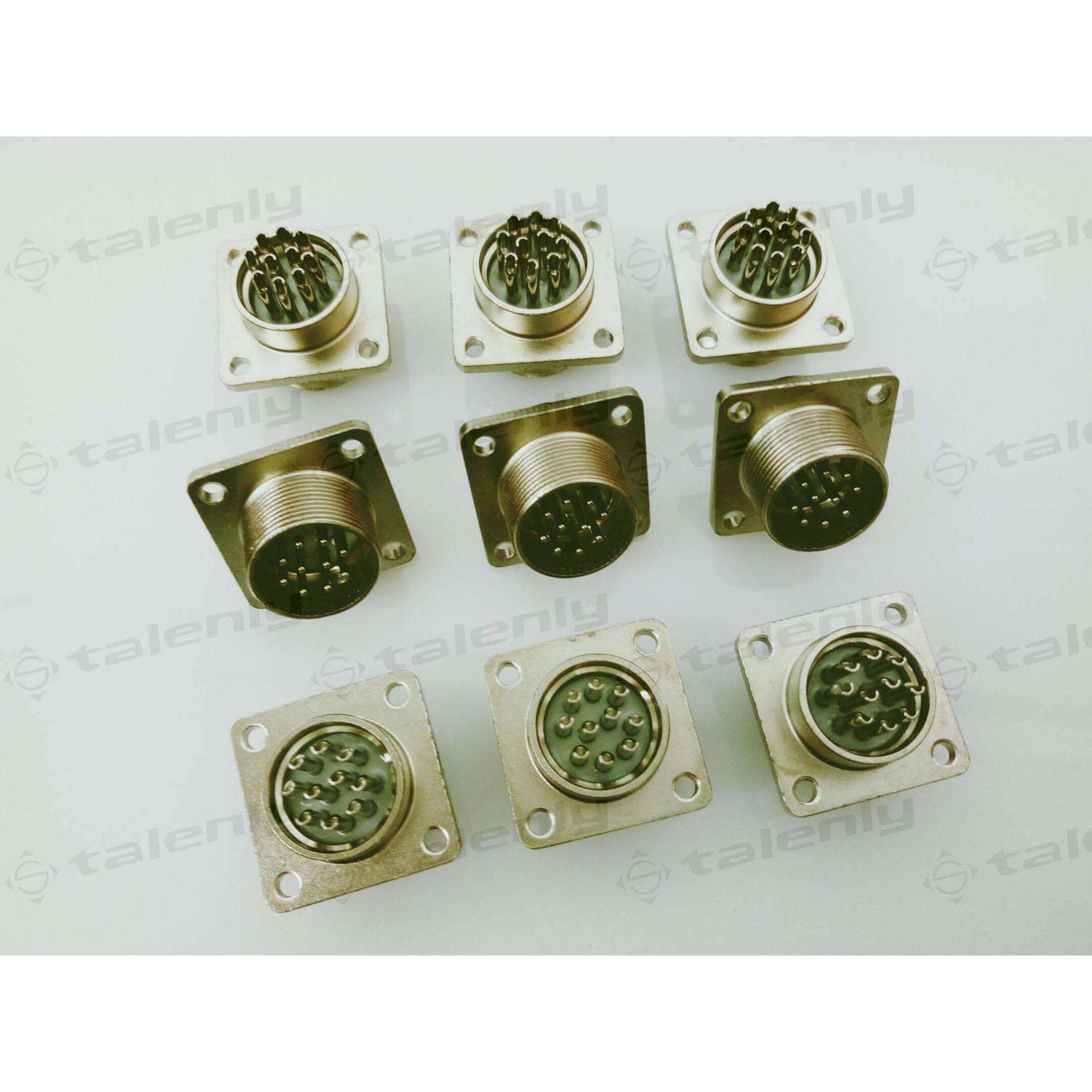 气密封圆形连接器 真空密封航空插头 2PM航插6芯8芯10芯密封