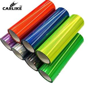 卡莱克汽车蜂窝镭射大灯改色膜熏黑尾灯膜车灯变色透光装饰贴膜