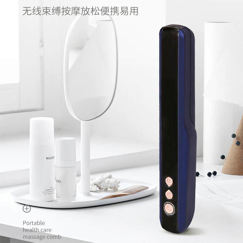 手拿肩颈椎按摩仪棒背部腰部电动敲打锤震动无线手持式全 身按摩