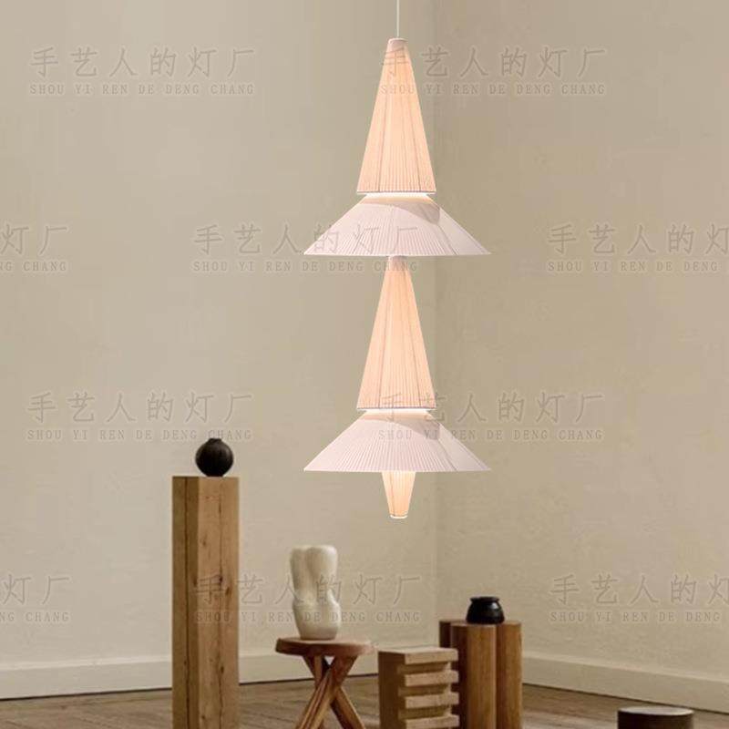 北欧创意个性餐厅吧台客厅民宿酒店餐饮饭店楼梯挑空百褶布艺吊灯,标准件/零部件/工业耗材,车间地垫,淘宝优惠券,粉丝福利购,淘宝优惠卷