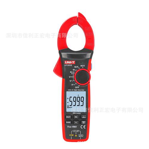 优利德UT205E/UT206B/UT207B/UT208B数字钳形表数显钳型表万用表