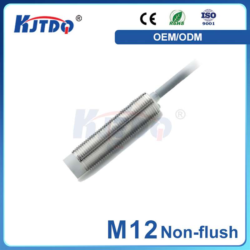 【非齐M12-10mm】凯基特电感式接近开关J12T-N npn/pnp常开常闭