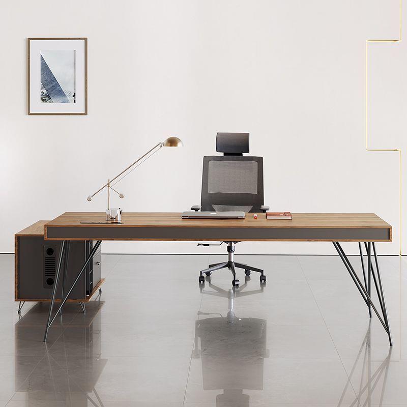 办公桌简约现代老板单人桌椅组合商用总裁经理桌办公室家具大班台
