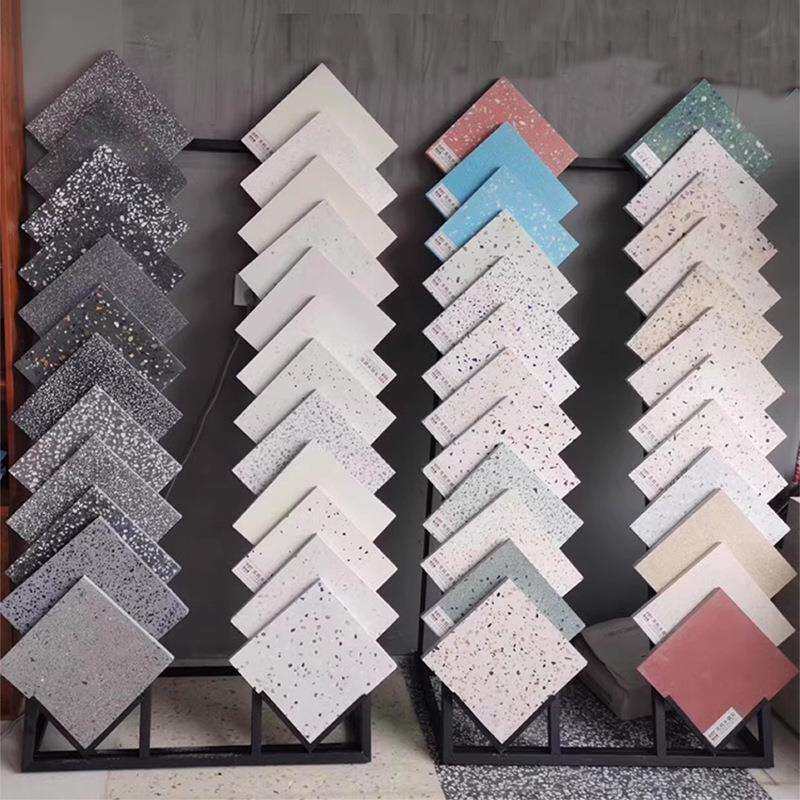瓷砖展示架300*300陶瓷货架玻璃样品架石材展示架大理石色板架子