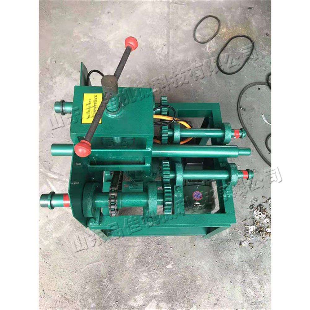 小型不锈钢滚圆机 全自动滚动式弯管设备 三轴液压金属圆管弯弧机