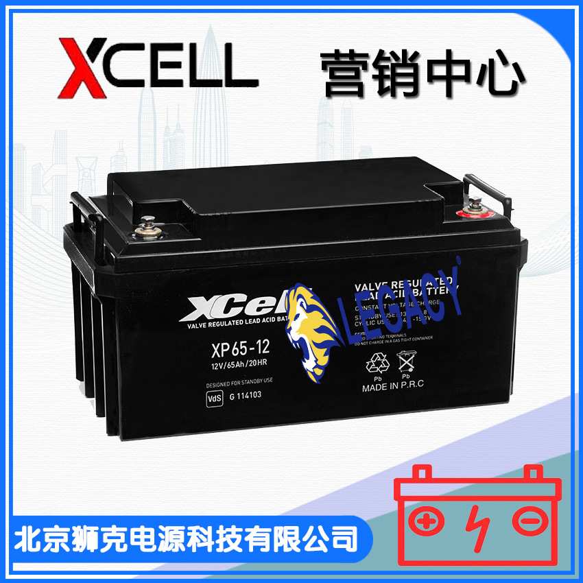 德国XCELL蓄电池XP65-12 12V65AH XP26-12 12V26AH包邮 安装 售后