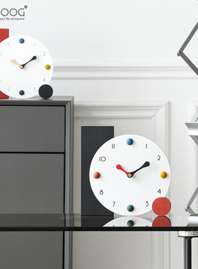 治愈系家居饰品书房卧室桌面摆件座钟装饰品入户玄关摆Z件生日礼