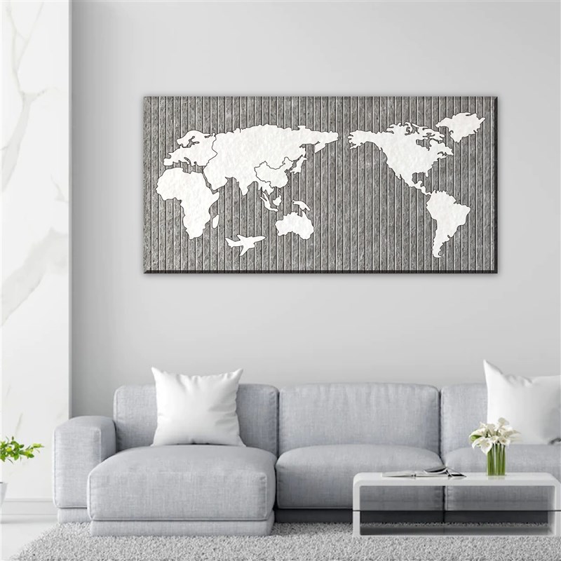 北欧风玄关卧室办公室毛毡板背景壁饰超大客Q厅立体相簿墙软木板