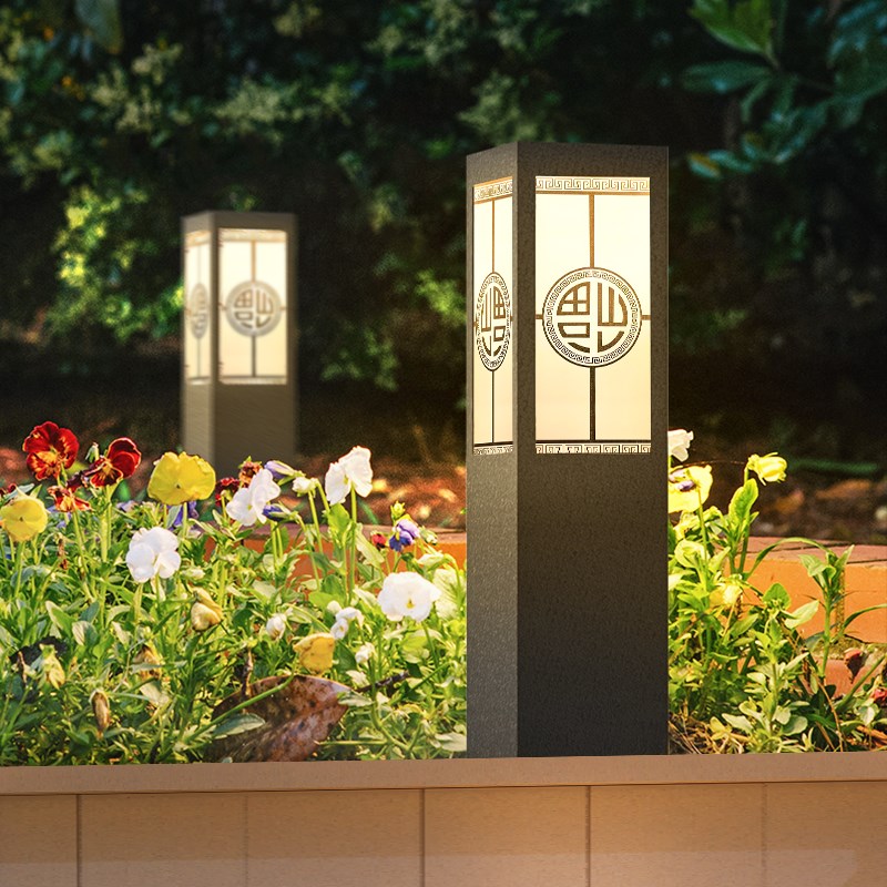 福到太阳能防水草坪灯户外地插庭院草地灯别墅花园公Y园景观装饰