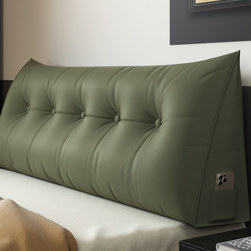 2024新款榻h榻米床上大靠枕无床头软包靠垫可拆洗沙发床靠背垫改