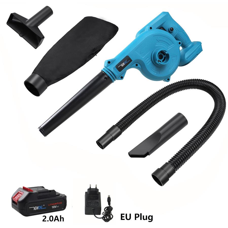 21V锂电家用吹尘器充电式吹吸两用鼓风机锂电工业吹风机大功率