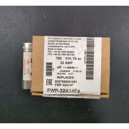 FWP-32A14F陶瓷管保险丝 700V 32A 14X51 巴斯曼BUSSMANN熔断器