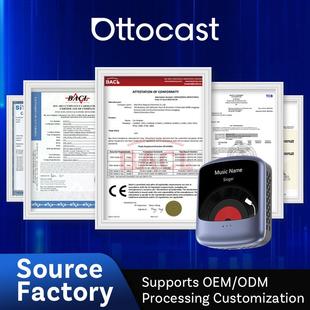 Ottocast ChatGPT4.0智能双车联车载AI盒语音交互安卓无线carplay