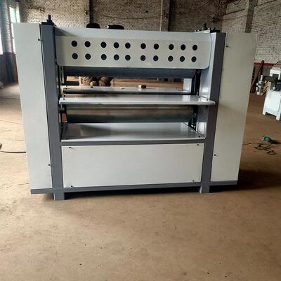 家具厂木材厂用全自动木纹压花机 实木家具橡木板用纹路改印机