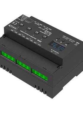 AC100-240V 4路*16A DALI/DMX 4通道AC开关(DT7) DH4
