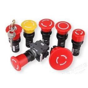 ABB（原厂国外采购）紧凑型急停按钮 CE3T-10R-02， CE3T-10R-01