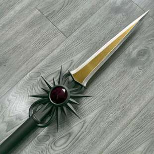 铸剑谷 博德之门3影心圣武士塞伦涅暗夜之矛全金属cos武器道具