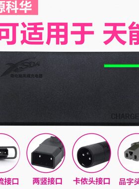 适用天能锂电池充电器48V12AH20AH60V3A72V5A54.6V2A爱玛雅迪新日