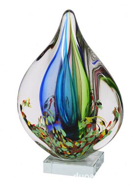 摆件乔迁滴摆件简欧玄关摆件软装创意家居家居装饰送礼玻璃水