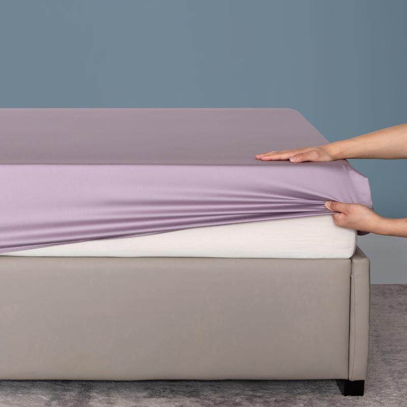 100支纯色莱赛尔天丝系列【床笠】单品/与套件是同一产品南通发货