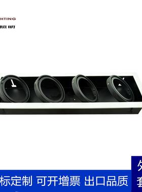 厂家产销AR111长四头豆胆灯外壳 LED斗豆胆空架 石英灯 格栅射灯