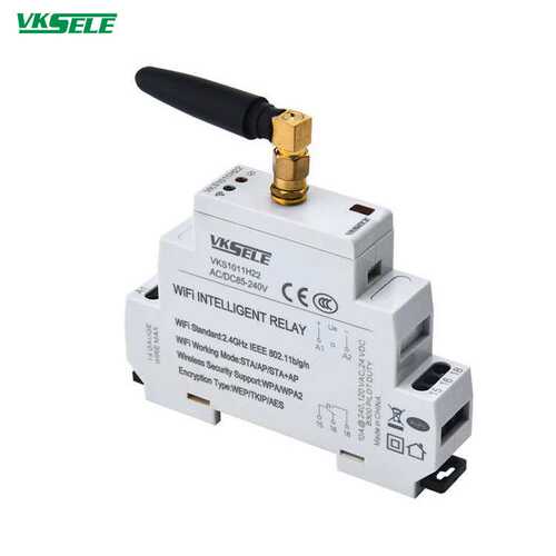 VKS1011 10A Wifi智能控制继电器导轨 Intelligent control relay