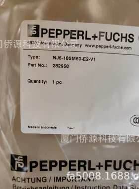 NJ5-18GM50-E2-V1倍加福电感式接近开关/传感器(282958)原装现货
