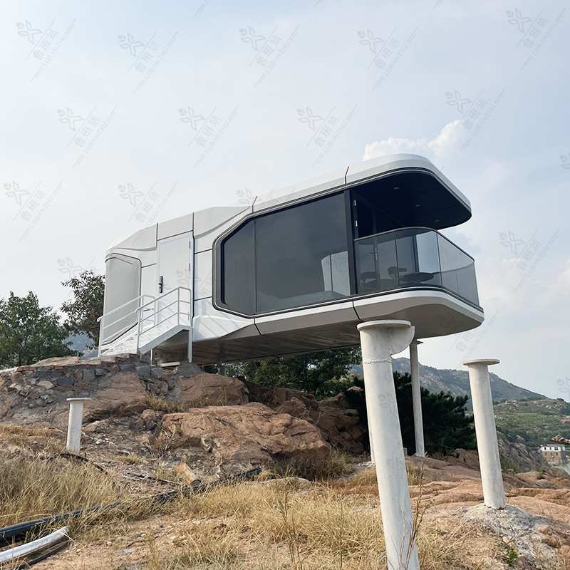 全屋智能民宿舱 网红亲子结婚度假房屋 景区全景采光天窗太空舱