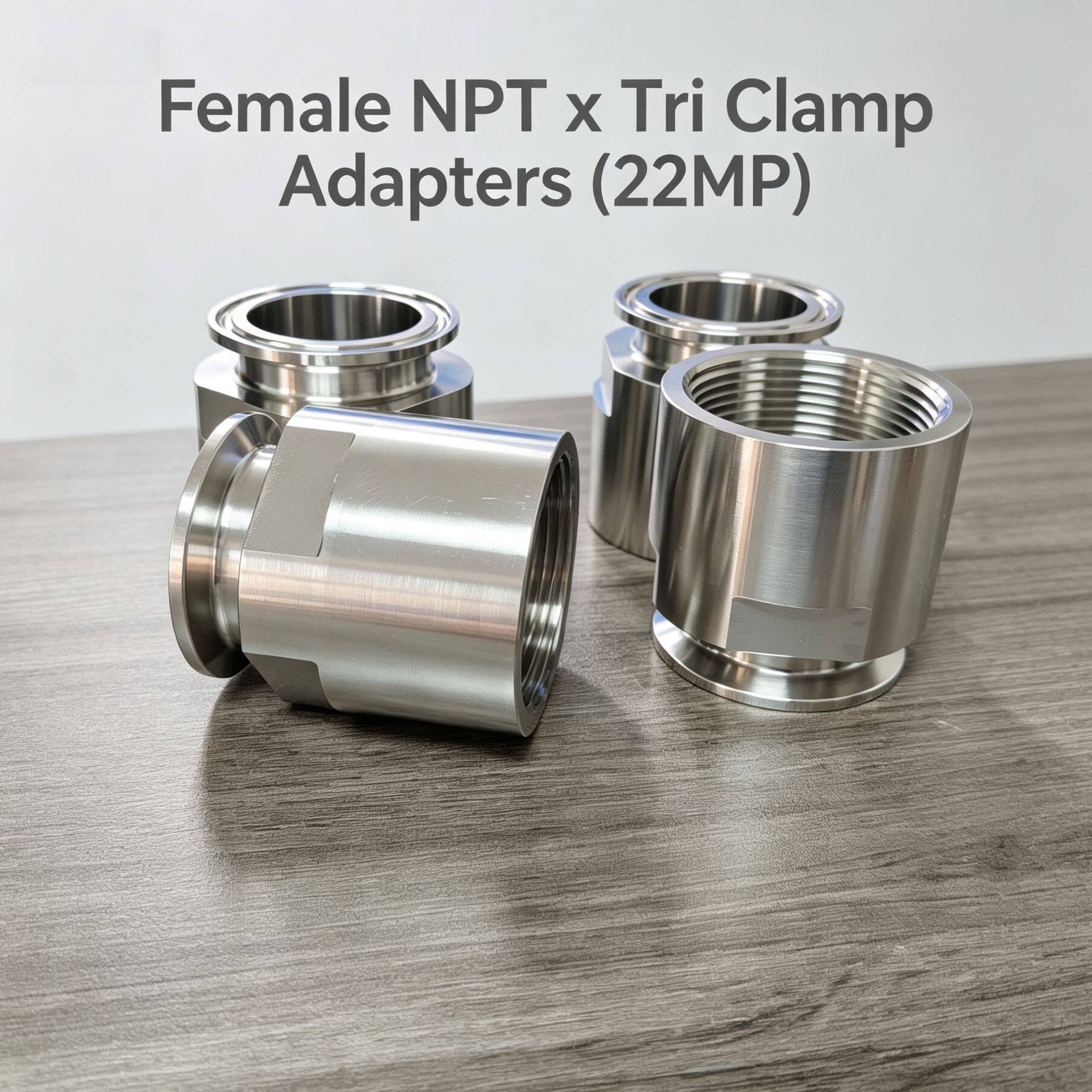 不锈钢卡箍快装转接头FemaleNPTxTriClampAdapters(22MP)