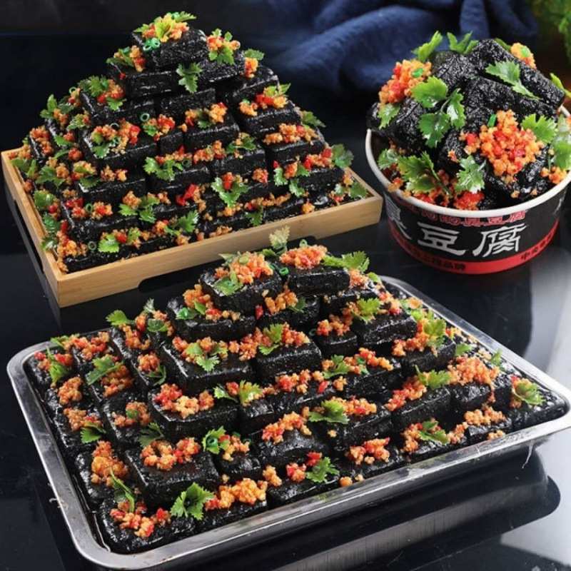 仿真食物臭豆腐模型品模具菜品模型假模具臭豆腐模型摆摊一件
