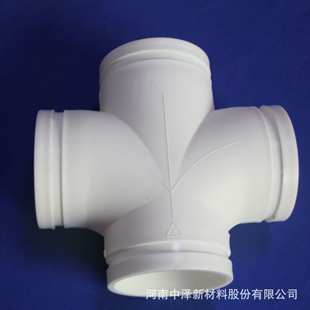 【中泽】沟槽式PE排水管 三通DN50的弯头  hdpe三层静音复合管
