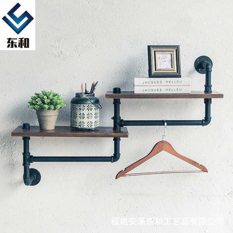 美式复古工业风墙体墙面置物架 壁挂实木搁板酒吧水管装饰架,模玩/动漫/周边/娃圈三坑/桌游,模型制作工具/辅料耗材,淘宝优惠券,粉丝福利购,淘宝优惠卷