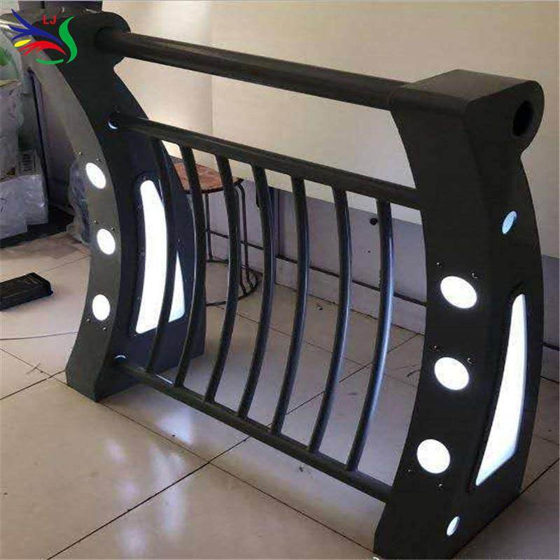 加工不锈钢复合管桥梁栏杆 防撞河道护栏 工艺精美 道路两侧护栏