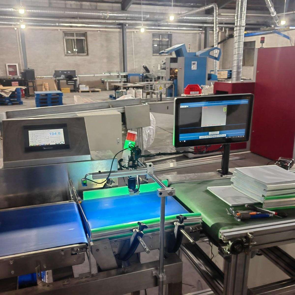 称重机图文检测系统 在线自动分选称重图文检测工业图像字符检测