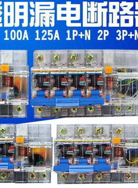 +010透明A1断路器25空气开关漏电03A EL10P4NPHA102P0N47- 80DZ C