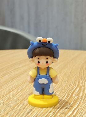 可爱卡通情侣人偶摆件桌面办公室玩偶治愈系装饰品少W女心女生礼