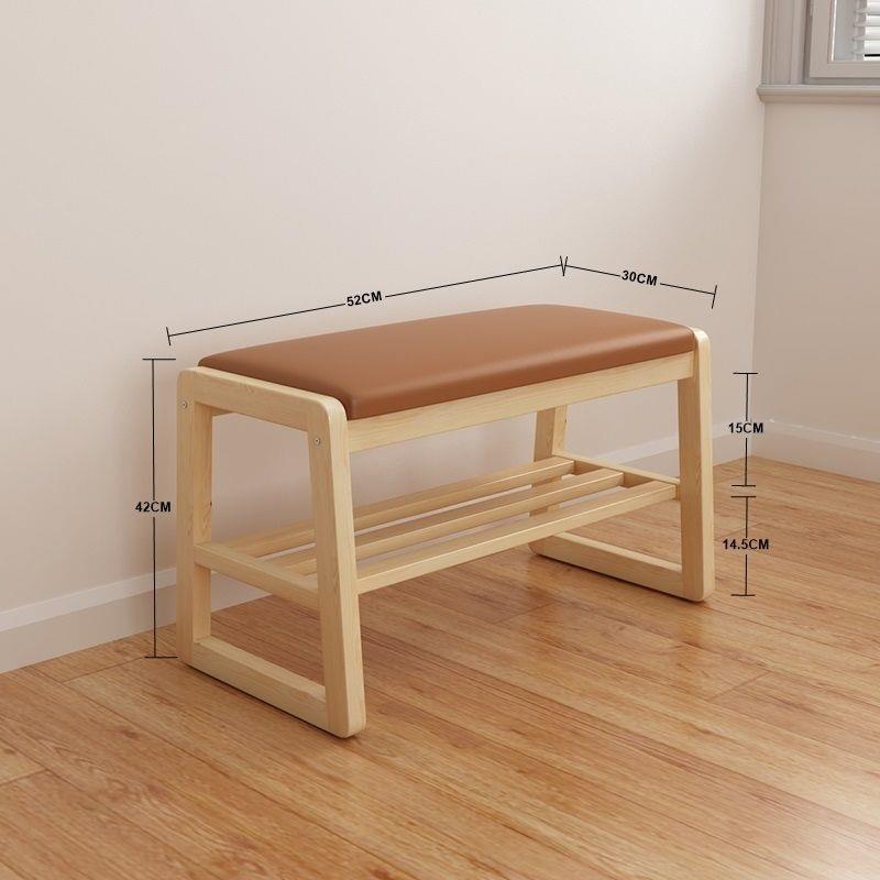 纯实木中式换鞋凳家用换鞋凳门口可坐入门换鞋坐凳一体卧室换鞋蹬