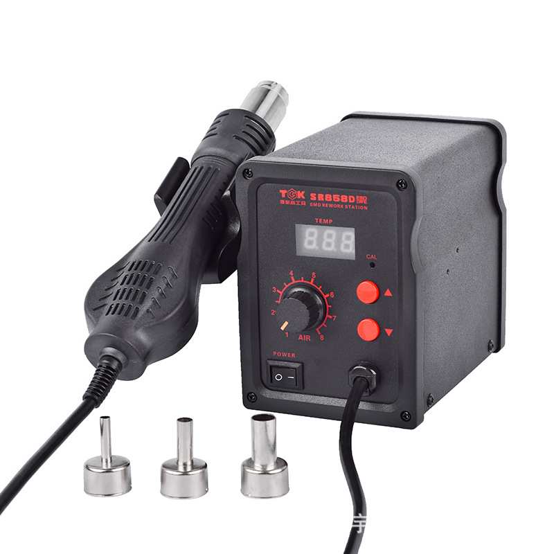 德至高TGK-SR858D热风拆焊台 700W大功率工业风枪 手机维修风枪