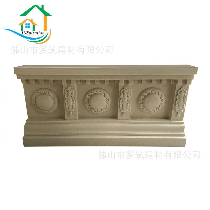 厂家生产玻璃钢砂岩装修线 品质装饰线条 GRC装饰线条