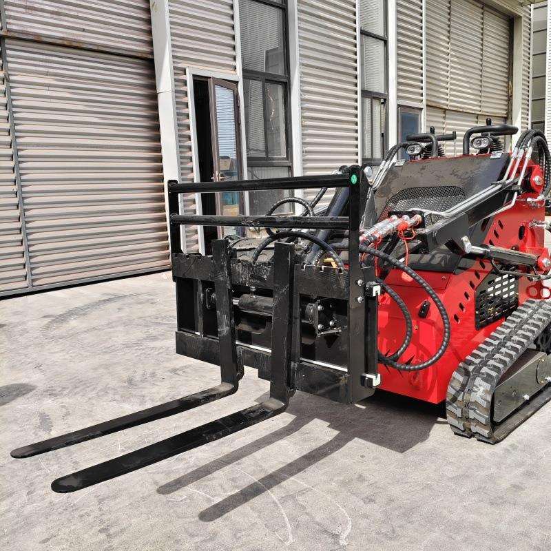 侧移货叉搅拌斗镂空抓木器四合一铲斗松土器推雪铲拖车钩旋耕犁