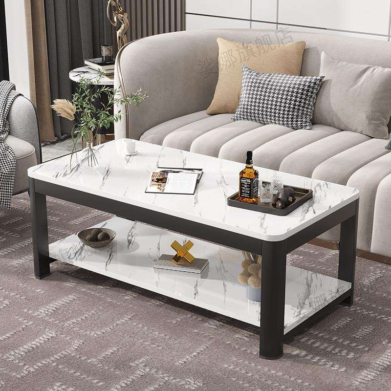 茶几小户型现代家用客厅长方形出租房简约办公室喝茶桌子餐桌