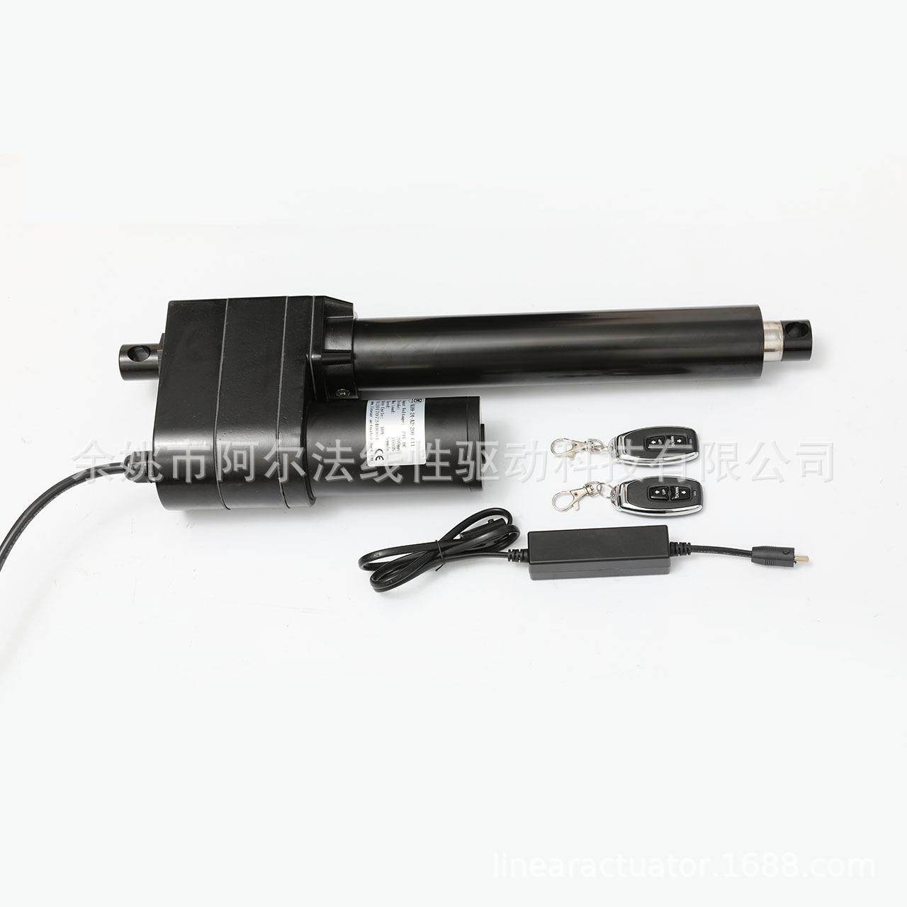 工业重型电动推杆 割草机 铲雪车 挖土机 推拉 升降 举升机构装置