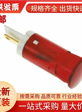 QS121KKR24 APEM 红色闪光LED面板指示灯, 24V 直流, 20mA
