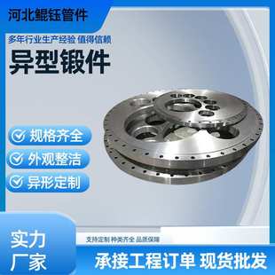 定制异型件-短管2205双相钢锻件法兰圈锻管矩形法兰锁紧圈法兰盘