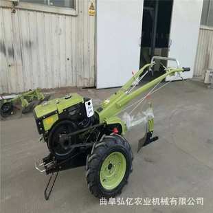 15马力手扶拖拉机旋耕松土施肥开沟播种收获机水旱两用农用耕地机