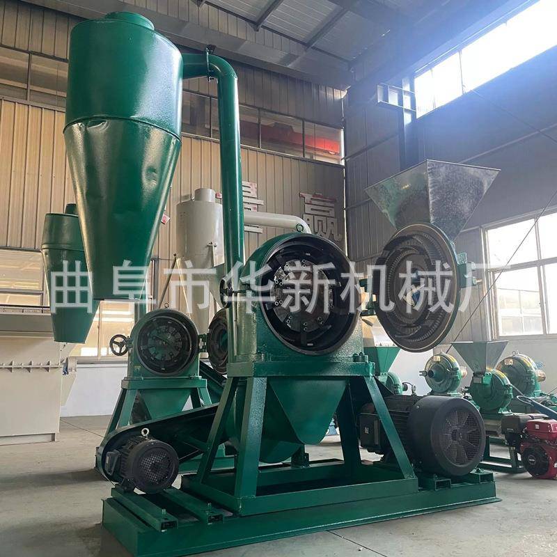 大产量猪饲料齿盘粉碎机玉米麦麸豆粕磨粉机五谷杂粮齿爪粉碎机