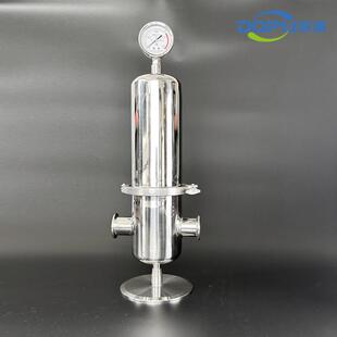 促销不锈钢氧气过滤器除水除油除菌气体精密过滤器油水分离
