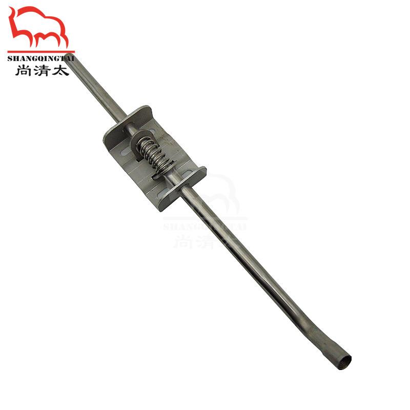 产床饮水管猪用饮水配件带固定板水管高度可调节搭配水嘴喝水