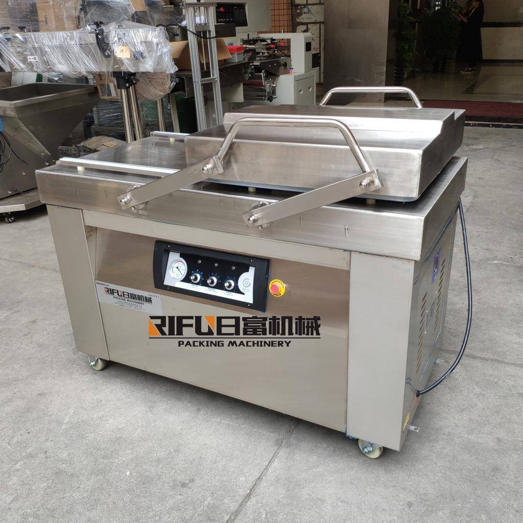 双室真空封口机食品保鲜真空包装机茶叶大米熟食真空包装机